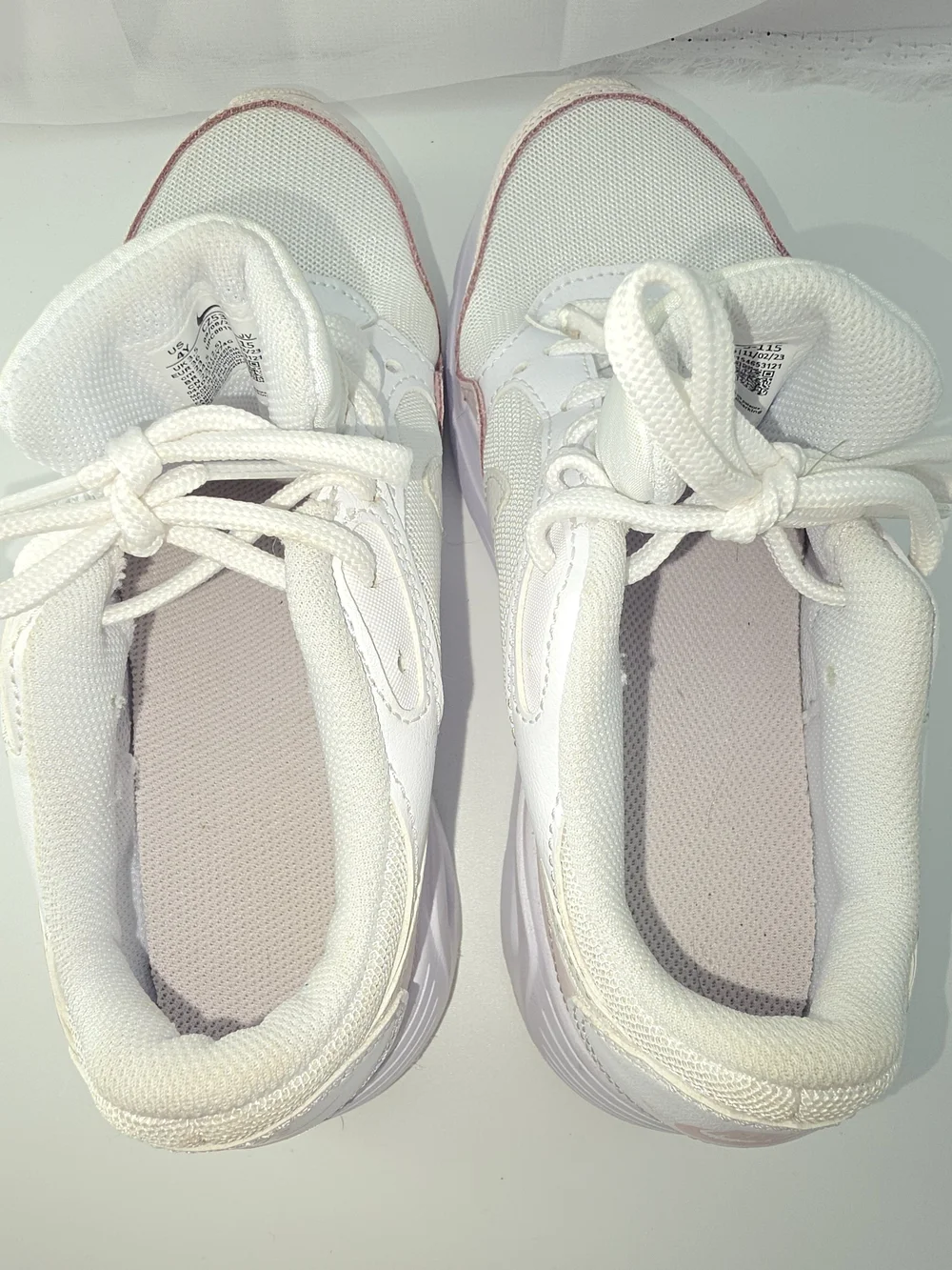 Nike Kids 4y Air Max Czs 5358 115 Pink White Sneakers Athletic Shoes